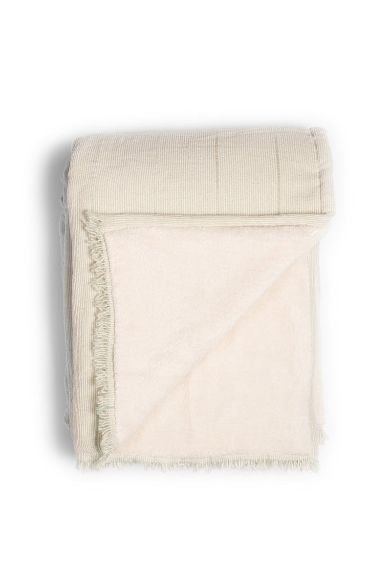 The Everest Fleece Throw | Sage