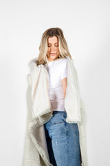 The Everest Fleece Throw | Sage