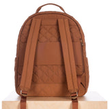 Quilted Backpack | Walnut