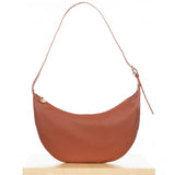 Slouchy Crossbody | Walnut Pebble