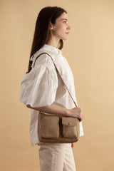 Pocket Bag | Beige Pebble