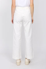 Melinda Pants | White Denim - FINAL SALE