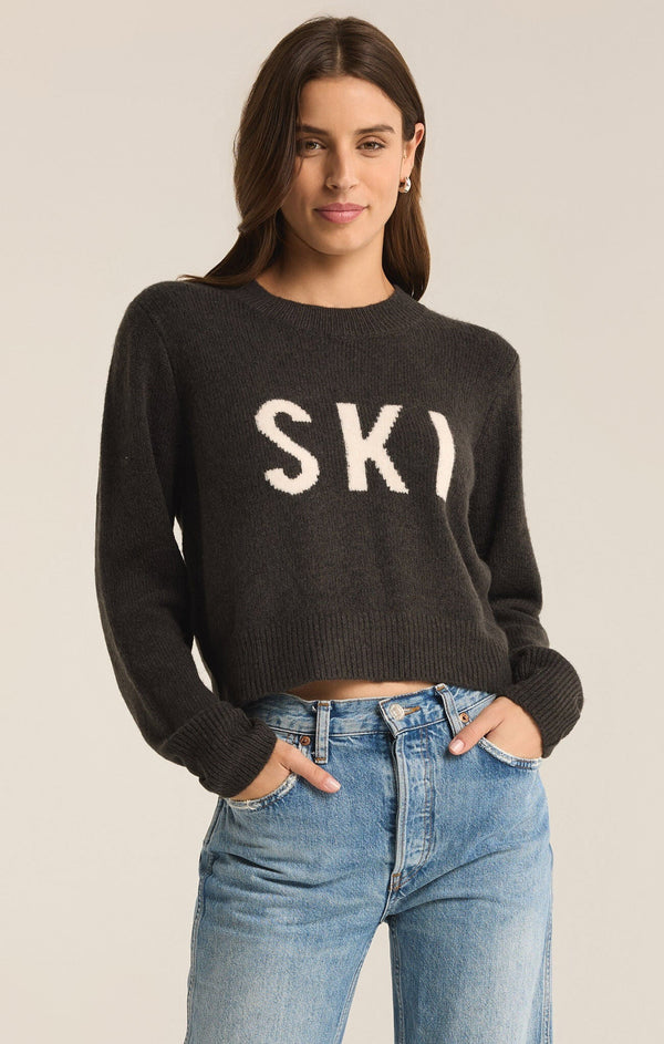 Milan Ski Sweater | Black Sand - FINAL SALE