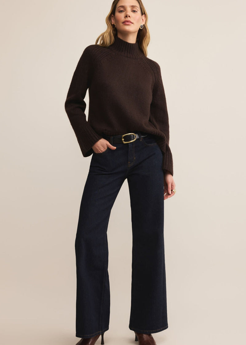 Emerge Sweater | Chocolate Cherry