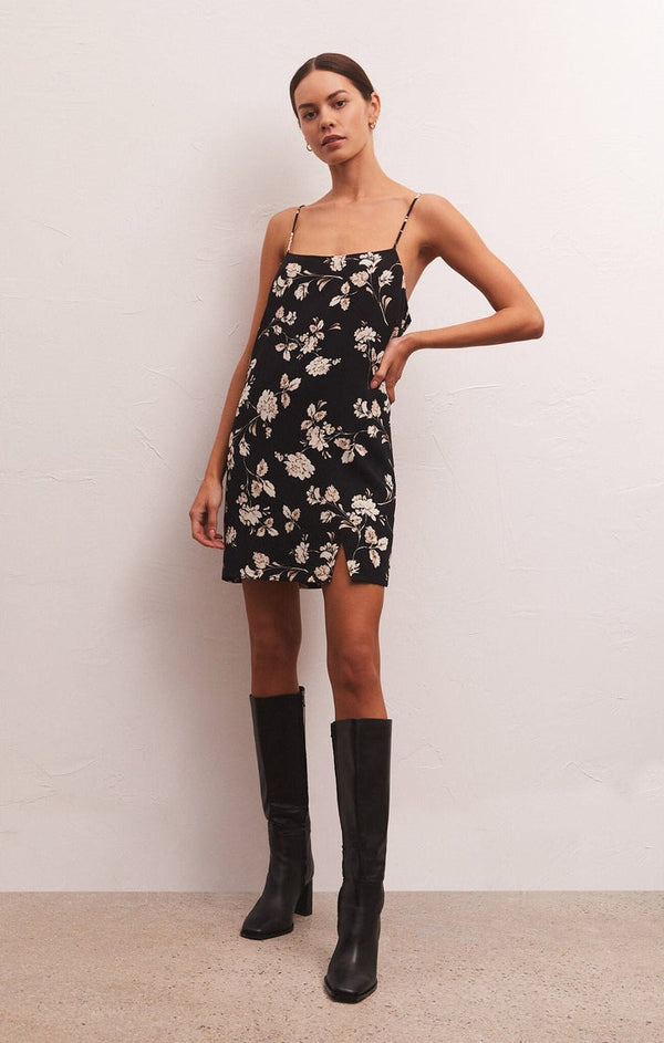 Raelyn Floral Dress | Black - FINAL SALE