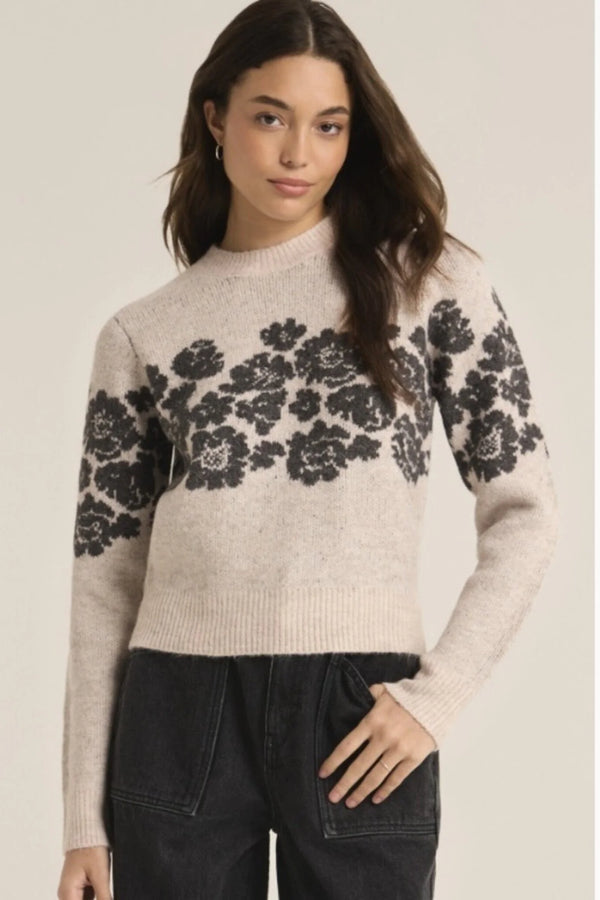 Marisol Sweater | Light Oatmeal Heather - FINAL SALE