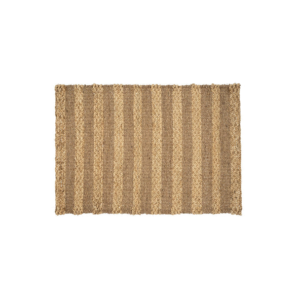 Riviera Woven Mat | Wide Stripe