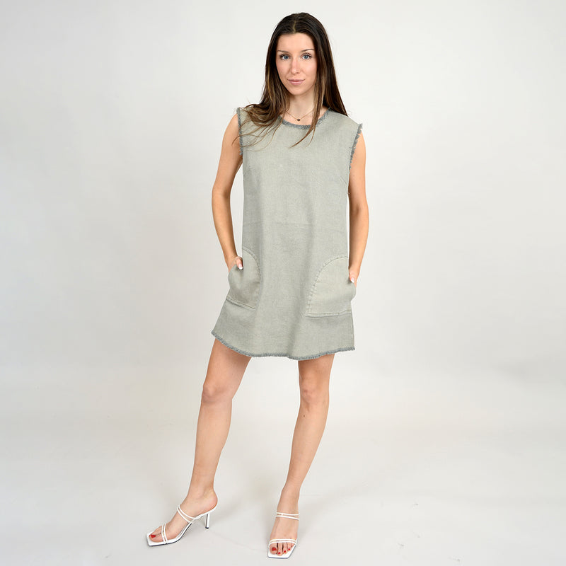 Fionna Sleeveless Dress | Lily Pad - FINAL SALE