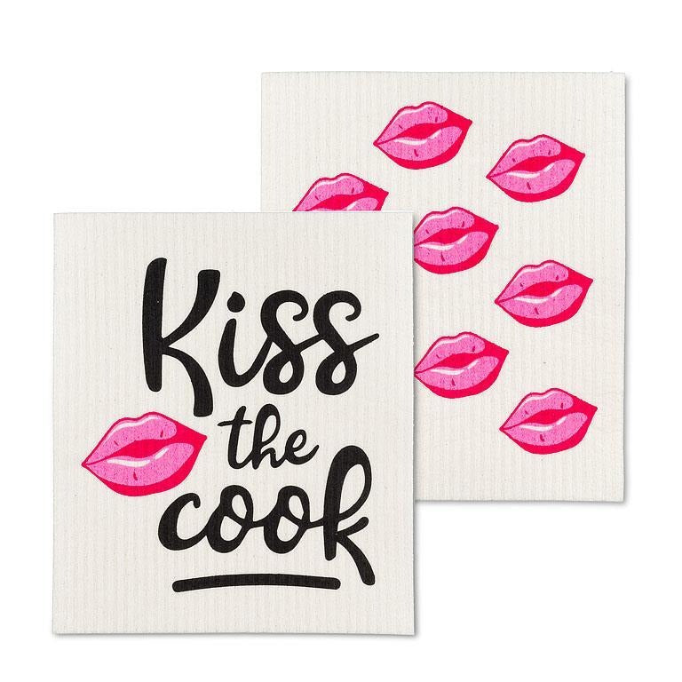 S/2 Swedish Dishcloths | Kiss The Cook