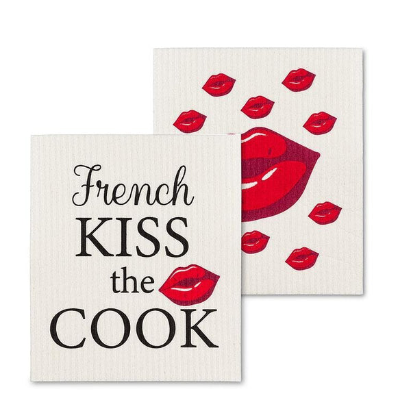 S/2 Swedish Dishcloths | French Kiss The Cook