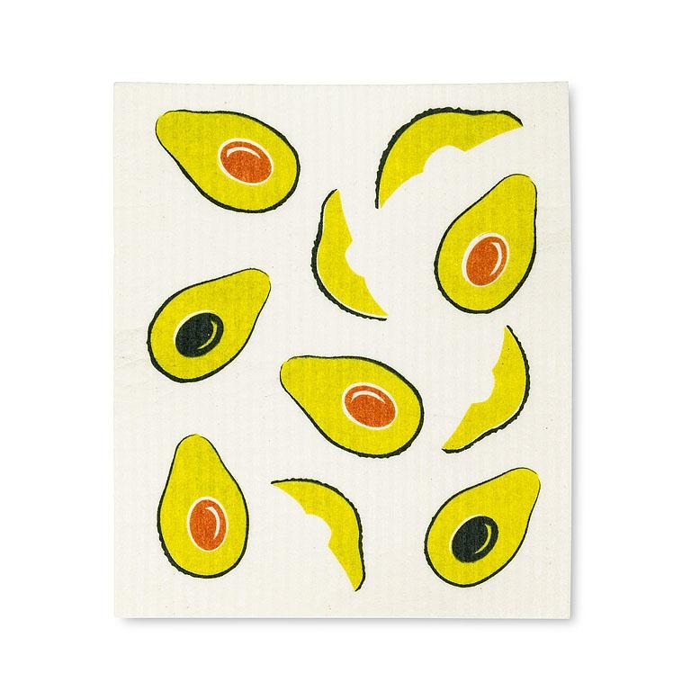 S/2 Swedish Dishcloths | Avocado