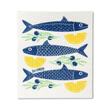 Set of 2 Swedish Dishcloths | Fish & Lemons