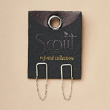 Refined Earring Collection | Filament Stud/Sterling Silver