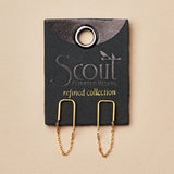 Refined Earring Collection | Filament Stud/Gold Vermeil