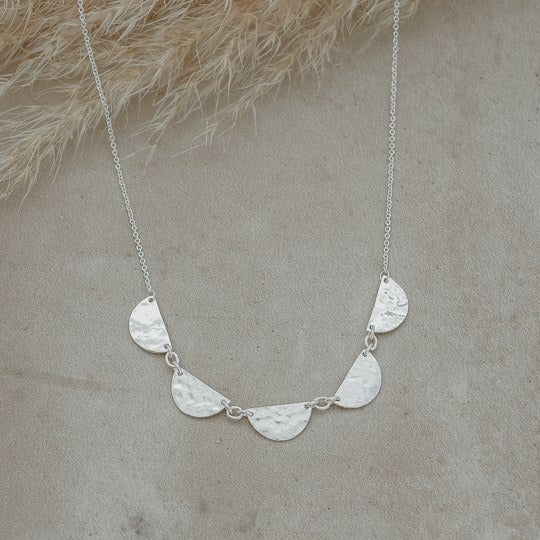 Gia Necklace | Silver