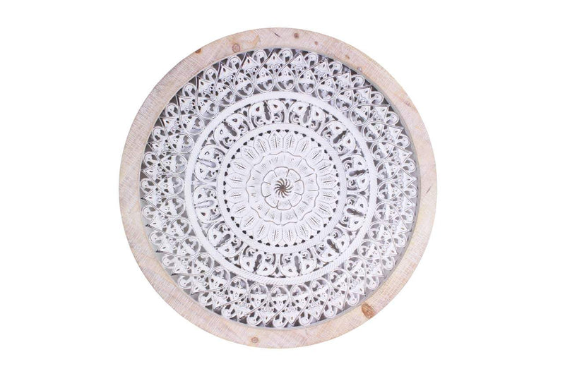 Round Wood Wall Art | Ornate {Pick Up Only}