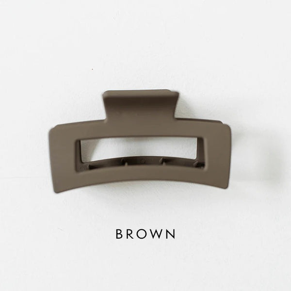 Barbays Large Matte Clip | Brown