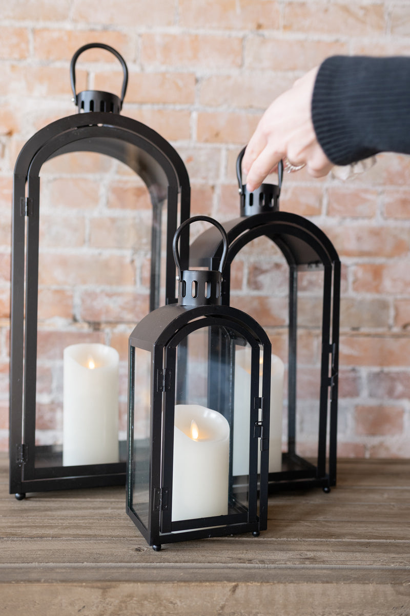 Curved Top Lantern | Medium {Pick Up Only}