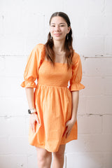 Selina Dress | Tangerine - FINAL SALE