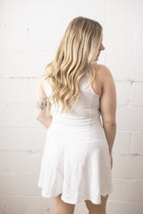 Linnea Sleeveless Dress | White - FINAL SALE