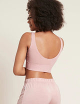 Ribbed Seamless Bra | Dusty Pink - FINAL SALE