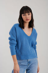 Garrett Sweater | Cornflower Blue - FINAL SALE